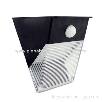 Solar Powered 12 LED PIR Motion Sensor Garden Path, Flood Wall Mount Light Lamp